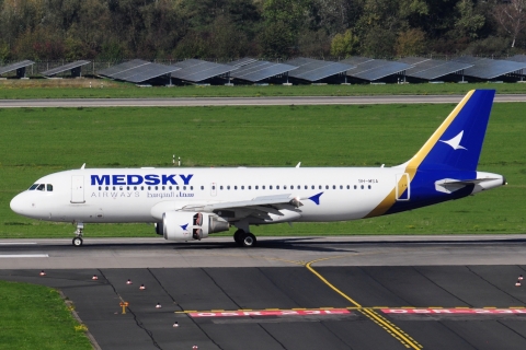 9H-MSA _ A320-214 _ Medsky Airways _ DUS _ EDDL _ 04-10-2026