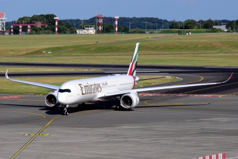 A6-EXU _ A350-941 _ Emirates _ BRU _ EBBR _ 08-07-2026