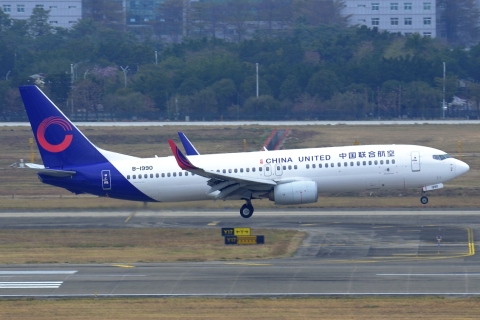 B-1990 _ 737-89P(WL) _ China United Airlines _ CAN _ ZGGG _ 06-02-2026