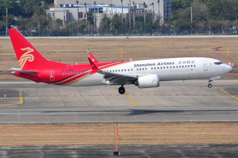 B-20DN _ 737-8 MAX _ Shenzhen Airlines _ CAN _ ZGGG _ 08-02-2026