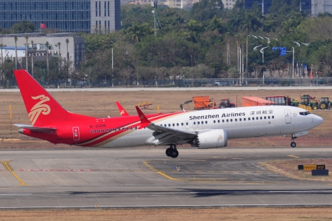B-20DN _ 737-8 MAX _ Shenzhen Airlines _ CAN _ ZGGG _ 08-02-2026