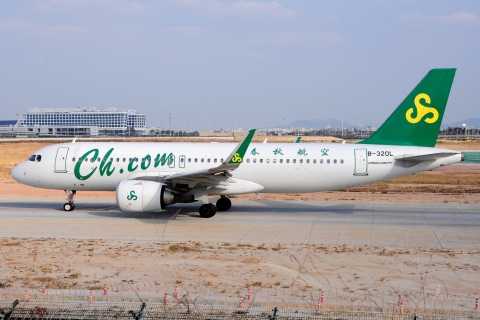 B-320L _ A320-251N(WL) _ Spring Airlines _ CAN _ ZGGG _ 10-02-2026