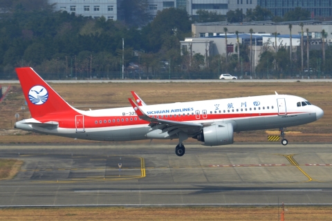 B-32LK _ A320-271N(WL) _ Sichuan Airlines _ CAN _ ZGGG _ 07-02-2026