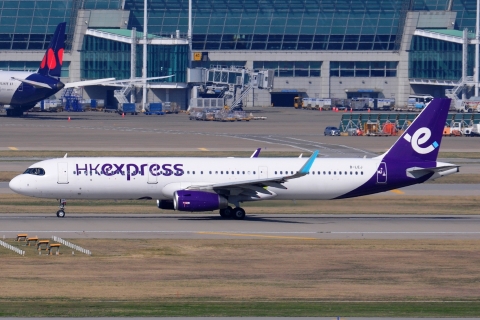 B-LEJ _ A321-231(WL) _ Hong Kong Express _ ICN _ RKSI _ 01-05-2026