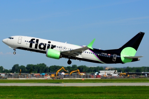 C-FLQZ _ 737-8 MAX _ Flair Airlines _ YUL _ CYUL _ 25-06-2026