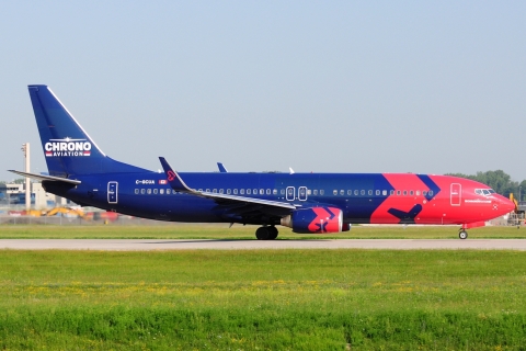 C-GCUA _ 737-8Q8(WL) _ Chrono Aviation _ YUL _ CYUL _ 28-06-2026