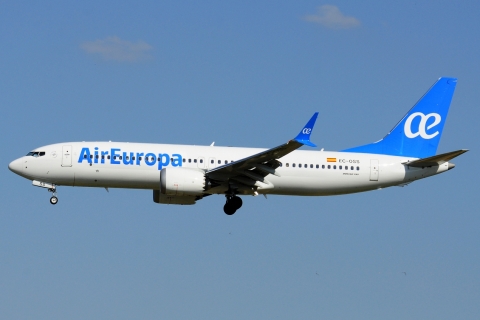 EC-OSS _ 737-8 MAX _ Air Europa _ BRU _ EBBR _ 12-07-2026