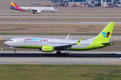 HL8353 _ 737-8 MAX _ Jin Air _ ICN _ RKSI _ 01-05-2026