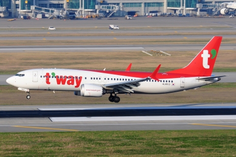 HL8513 _ 737-8 MAX _ T\'Way Air _ ICN _ RKSI _ 01-05-2026