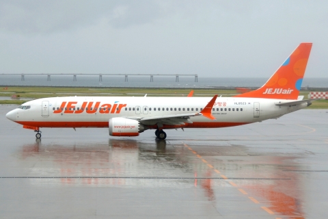HL8523 _ 737-8 MAX _ Jeju Air _ OKA _ ROAH _ 08-05-2026