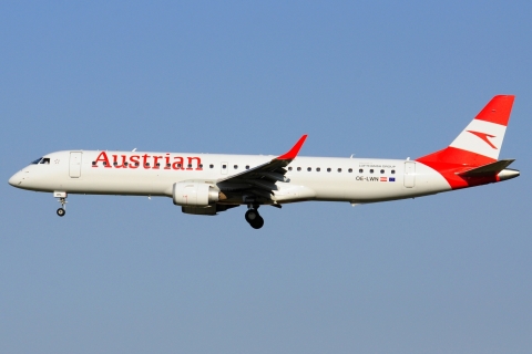 OE-LWN _ ERJ-195LR (ERJ-190-200 LR) _ Austrian Airlines _ BRU _ EBBR _ 12-07-2026