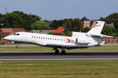 OO-ELK _ Dassault Falcon 8X _ Abelag Aviation _ BRU _ EBBR _ 21-09-2026
