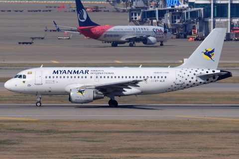 XY-ALK _ A319-115 _ Myanmar Airways International _ ICN _ RKSI _ 01-05-2026